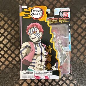 Bandai Demon Slayer: Kimetsu no Yaiba Ultimate Legends HD Akaza Action Figure